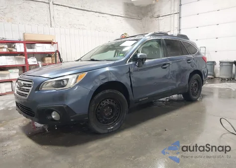 2017 Subaru Outback 2.5I Premium из США, поврежденный, VIN 4S4BSADC4H3279004